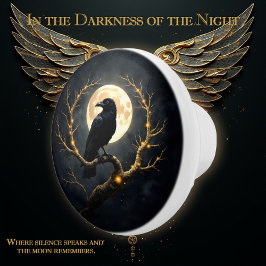 Pomo De Cerámica In the Darkness of the Night” – The Moon’s Silent 