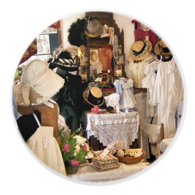 POMO DE CERÁMICA INGLATERRA VICTORIANA (Anverso)