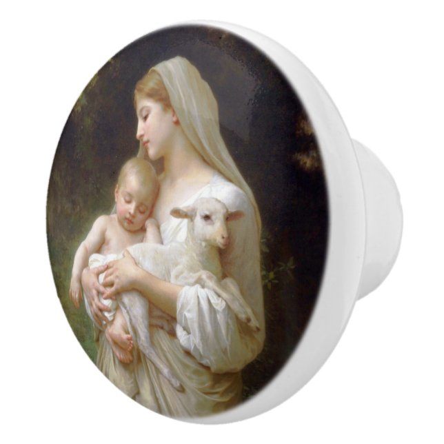 Pomo De Cerámica Inocencia (Derecha)