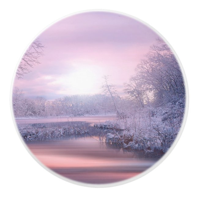 Pomo De Cerámica Invierno 02 (Anverso)