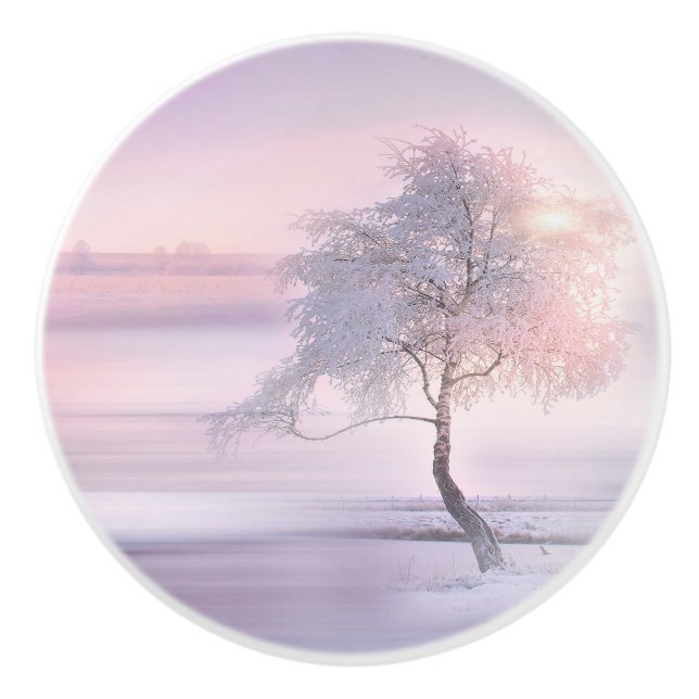 Pomo De Cerámica Invierno 05 (Anverso)