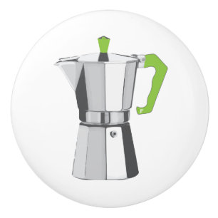 Pomo De Cerámica Italiano Moka