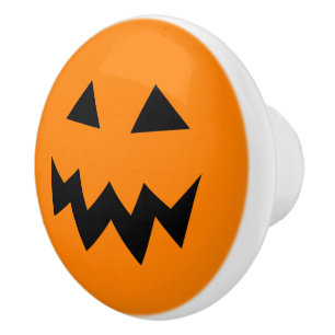 Pomo De Cerámica jack de Halloween puerta de linterna y perillas de