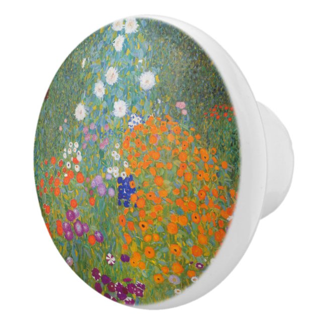 Pomo De Cerámica Jardín de flores (Gustav Klimt) (Derecha)