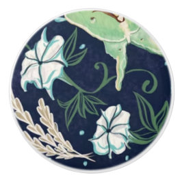 Pomo De Cerámica Jardín Lunar 