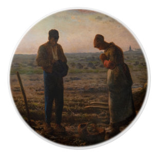 Pomo De Cerámica Jean-Francois Millet - The Angelus