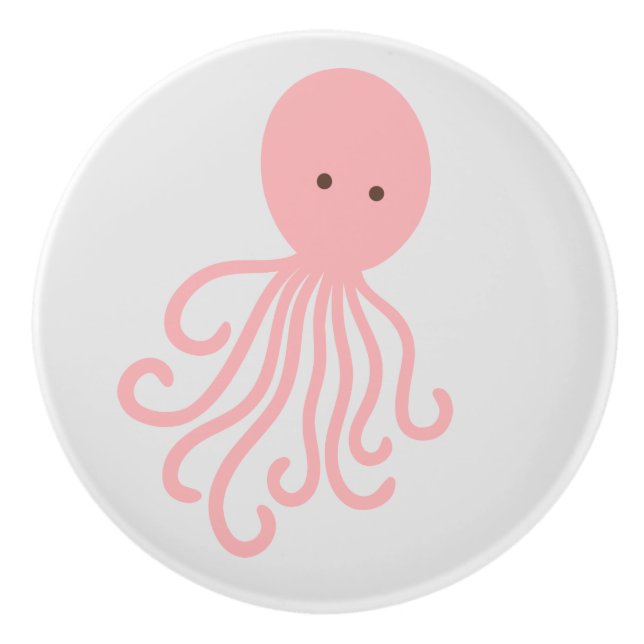 Pomo De Cerámica Jellyfish Extracción cerámica (Anverso)