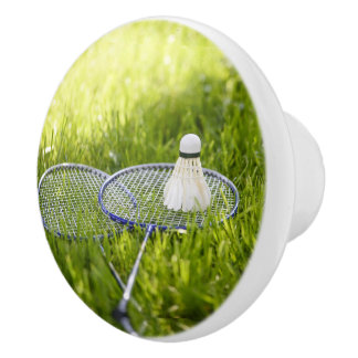 Pomo De Cerámica Juego de bádminton listo