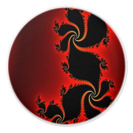 Pomo De Cerámica Julia Mandelbrot Resumen Arte Fractal I