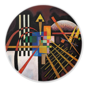 Pomo De Cerámica Kandinsky Resumen Pintura de arte clásico