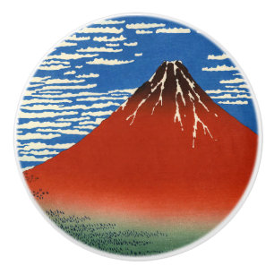 Pomo De Cerámica Katsushika Hokusai - Buen Viento, Buenos Días