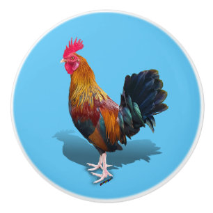 Pomo De Cerámica Key West - Gypsy Rooster
