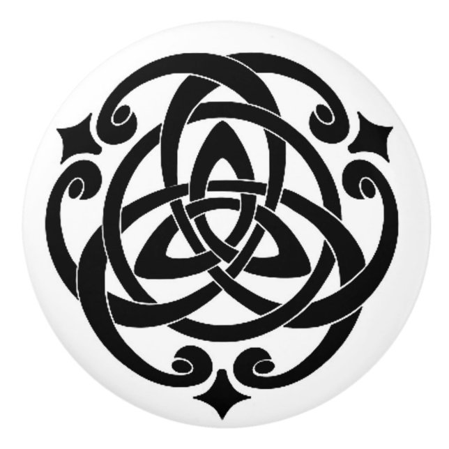 Pomo De Cerámica Knob Celtic Ceramic (Anverso)