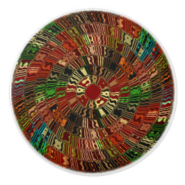 Pomo De Cerámica Knob cerámico de Swirl Suroeste