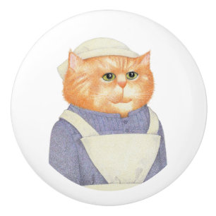 Pomo De Cerámica Knob de cerámica COOK CAT