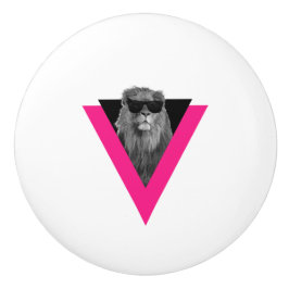 Pomo De Cerámica Knob Guay Lion Ceramic