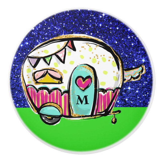 Pomo De Cerámica Knobs de cerámica para el camello (Anverso)