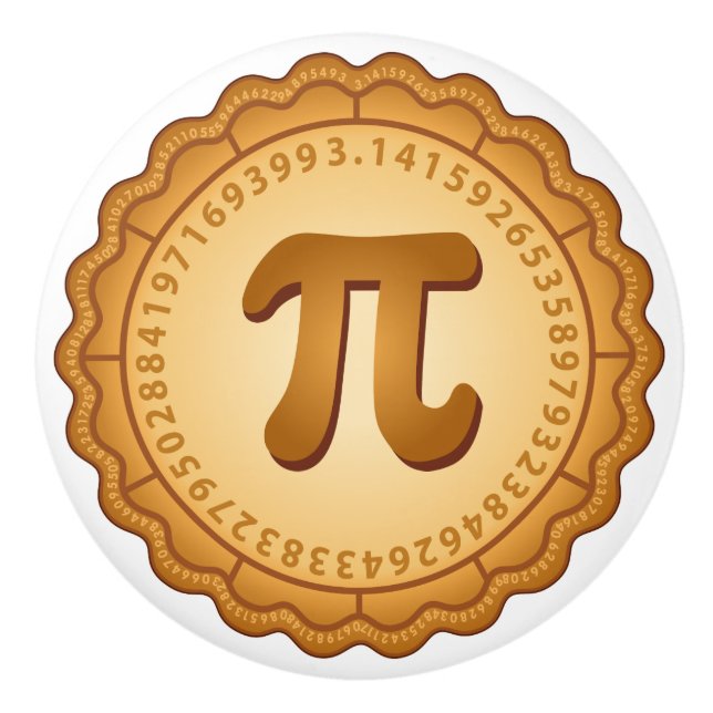 Pomo De Cerámica Knobs hechos de Pi (Anverso)