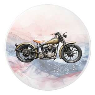 Pomo De Cerámica Knucklehead Era Patriótica Knob