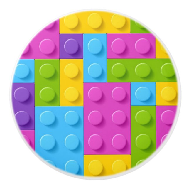 Pomo De Cerámica La construcción plástica bloquea el modelo (Anverso)