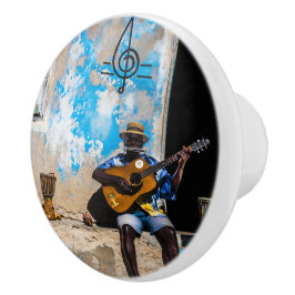 Pomo De Cerámica La música es la medicina de la mente