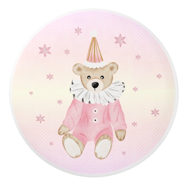 Pomo De Cerámica La suite nutcracker - Teddy Bear (Anverso)