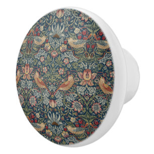 Pomo De Cerámica Ladrón de fresas William Morris