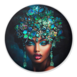 Pomo De Cerámica Lady Opal Ceramic Knob