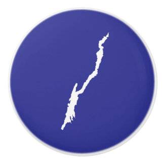 Pomo De Cerámica Lake George Porcelain Knob