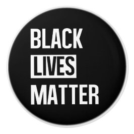 Pomo De Cerámica Las vidas negras importan