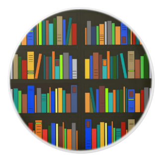 Pomo De Cerámica Libros Librerías Diseñar Knob de cerámica