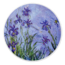 Lilac Irises Monet Bella Artes