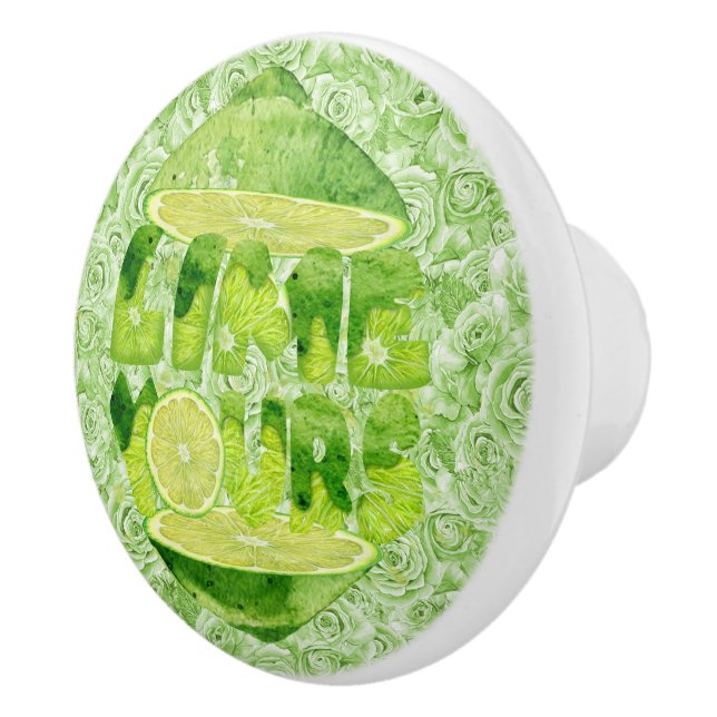 Pomo De Cerámica Lime Yours Knob Cerámico Grande (Derecha)