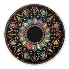 Pomo De Cerámica "Lleno de color" 