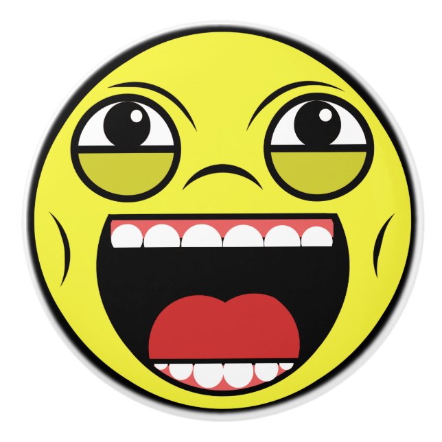 Pomo De Cerámica LOL Face (Anverso)