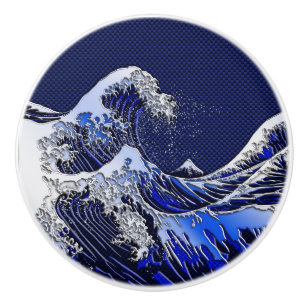 Pomo De Cerámica Los estilos modernos de la gran onda de Hokusai