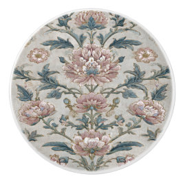 Pomo De Cerámica Luxury Vintage Imperial Floral