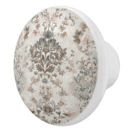 Pomo De Cerámica Luxury Vintage Imperial Floral
