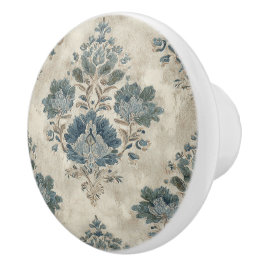 Pomo De Cerámica Luxury Vintage Imperial Floral