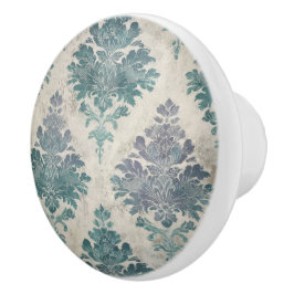 Pomo De Cerámica Luxury Vintage Imperial Floral