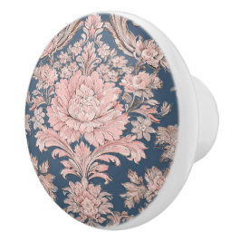 Pomo De Cerámica Luxury Vintage Imperial Floral