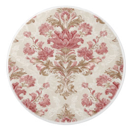 Pomo De Cerámica Luxury Vintage Imperial Floral