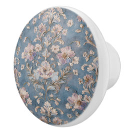 Pomo De Cerámica Luxury Vintage Imperial Floral