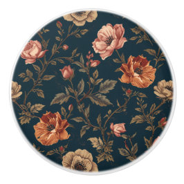 Pomo De Cerámica Luxury Vintage Royal Saffron