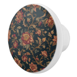 Pomo De Cerámica Luxury Vintage Royal Saffron