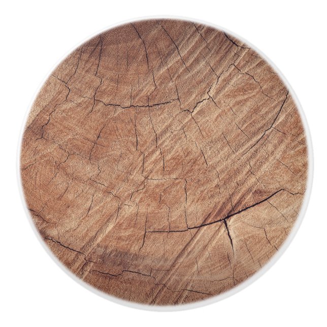 Pomo De Cerámica madera (Anverso)