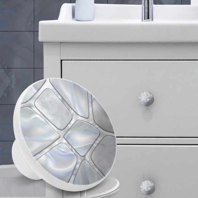 Pomo De Cerámica Madre de la perla - Collage de las células N12 (Subido por el creador)