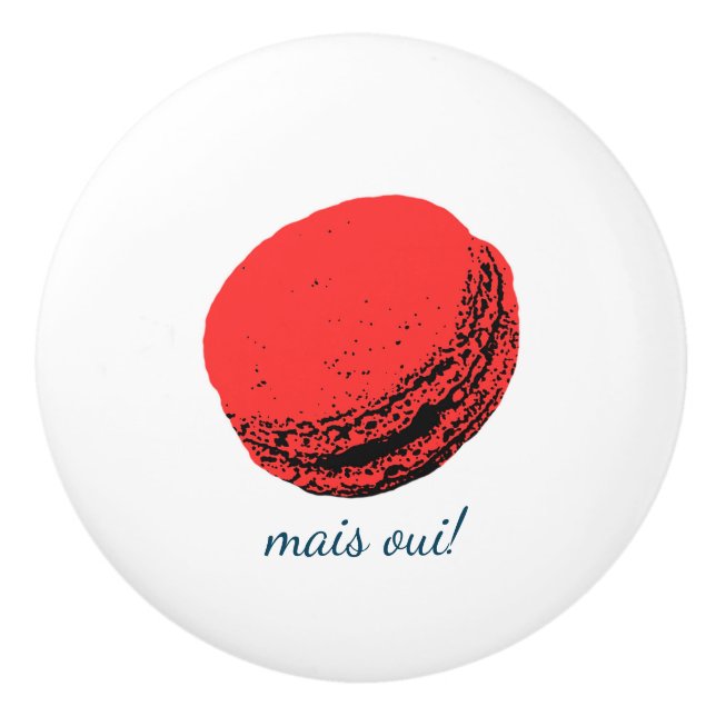 Pomo De Cerámica ¡mais oui! (Anverso)