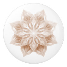 Mándala Beige Brillante 3D