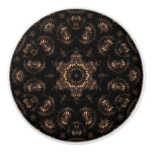 Pomo De Cerámica Mandala de la Edad de Bronce